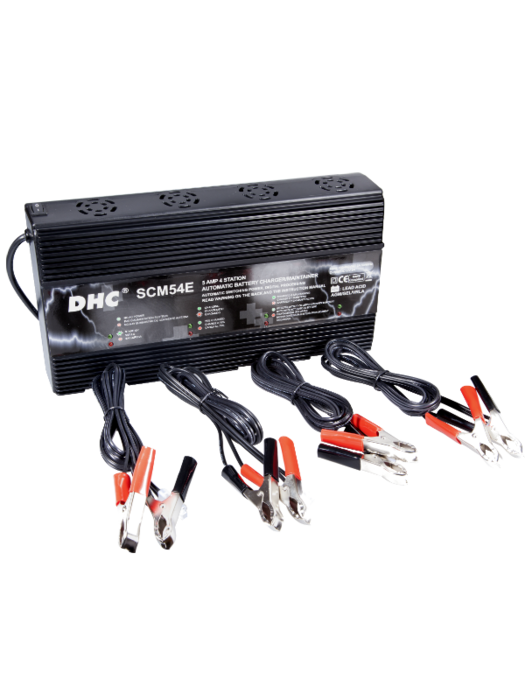 DHC SCM54E 4 Bank Battery Charger/Maintainer