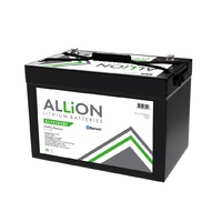 Lithium 105Ah 12V LiFePo4 ALLiON Battery  - AL12105BT
