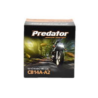 CB14A-A2 12V Predator Motorcycle Battery