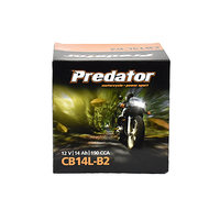 CB14L-B2 12V Predator Motorcycle Battery