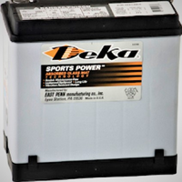 Deka ETX16L AGM Motorcycle Battery