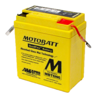 Motobatt Motorcycle Battery MBT6N6