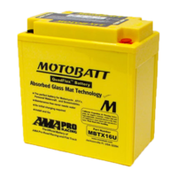 Motobatt Motorcycle Battery MBTX16U