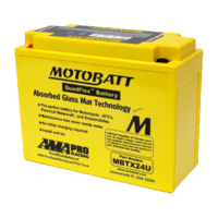 Motobatt Motorcycle Battery MBTX24U