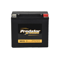 MX16-3 Predator X Series Motorcycle Battery
