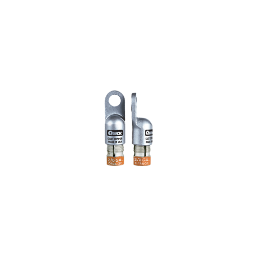 Quickcable 1 &amp; 2 Ga 1/2 Lug Comp W/Comp Nut - 5802-H