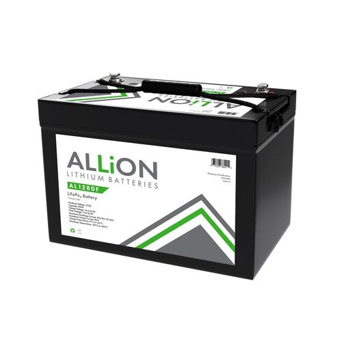 Lithium 80Ah 12V LiFePo4 ALLiON Battery - AL1280F