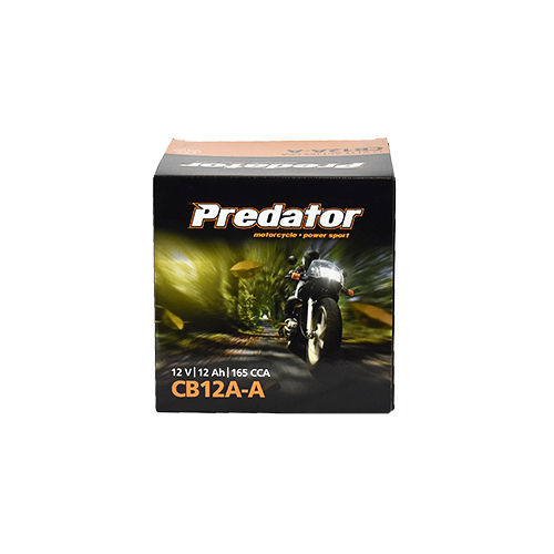 CB12A-A 12V Predator Motorcycle Battery