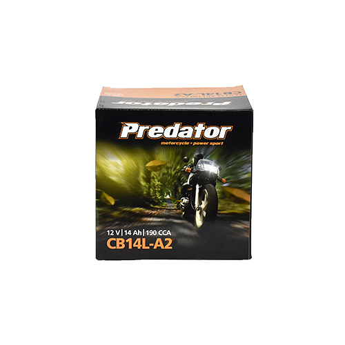 CB14L-A2 12V Predator Motorcycle Battery