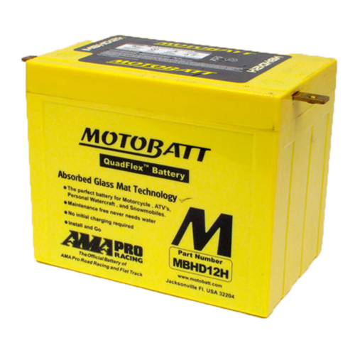 Motobatt Motorcycle Battery MBHD12H