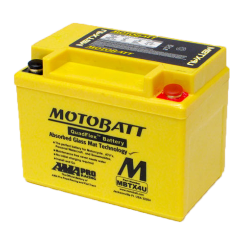 Motobatt Motorcycle Battery MBTX4U