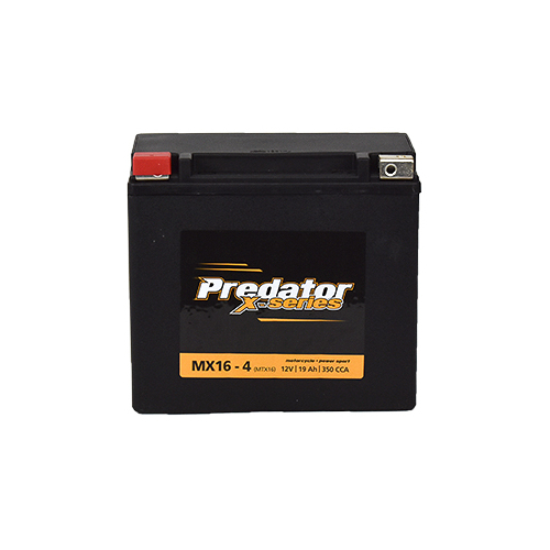 MX16-4 Predator X Series Motorcycle Battery
