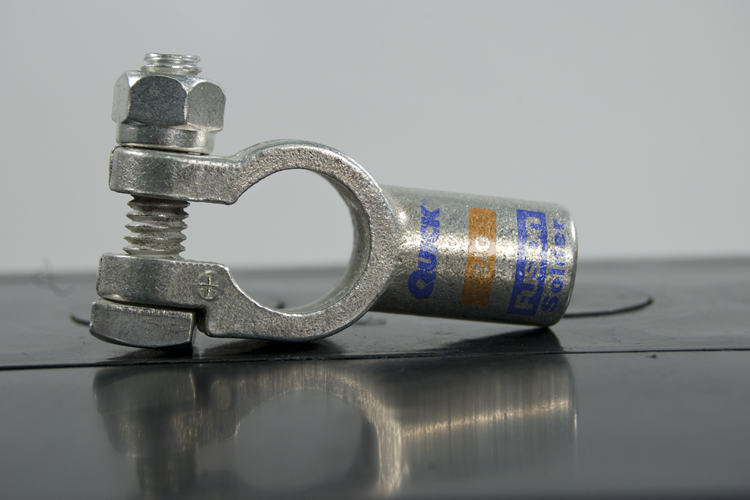 Quickcable 1 & 2 Ga Positive Solder Clamp - 406301-P