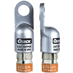 Quickcable 1 & 2 Ga 1/2 Lug Comp W/Comp Nut - 5802-H