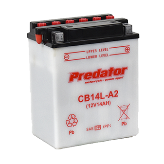 CB14L-A2 12V Predator Motorcycle Battery