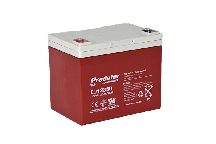 Predator 12V 35Ah AGM Deep Cycle ED12350