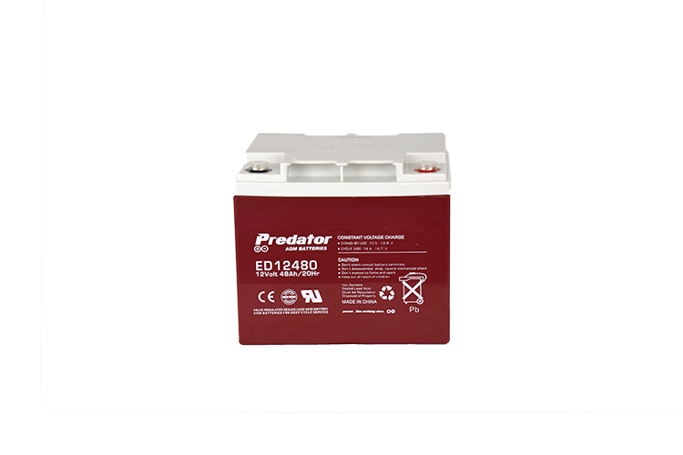 Predator 12V 48Ah AGM Deep Cycle ED12480