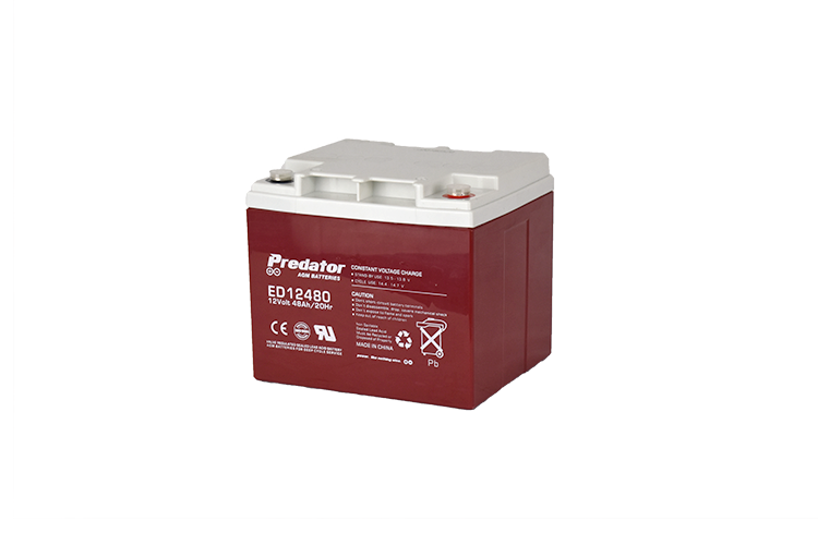 Predator 12V 48Ah AGM Deep Cycle ED12480