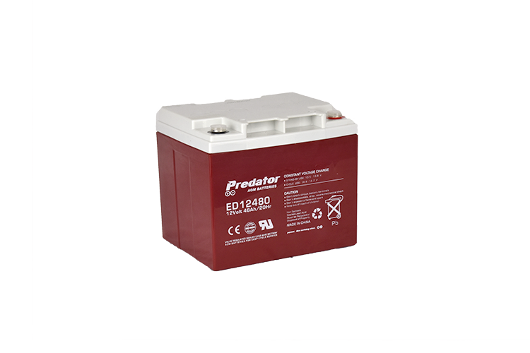 Predator 12V 48Ah AGM Deep Cycle ED12480