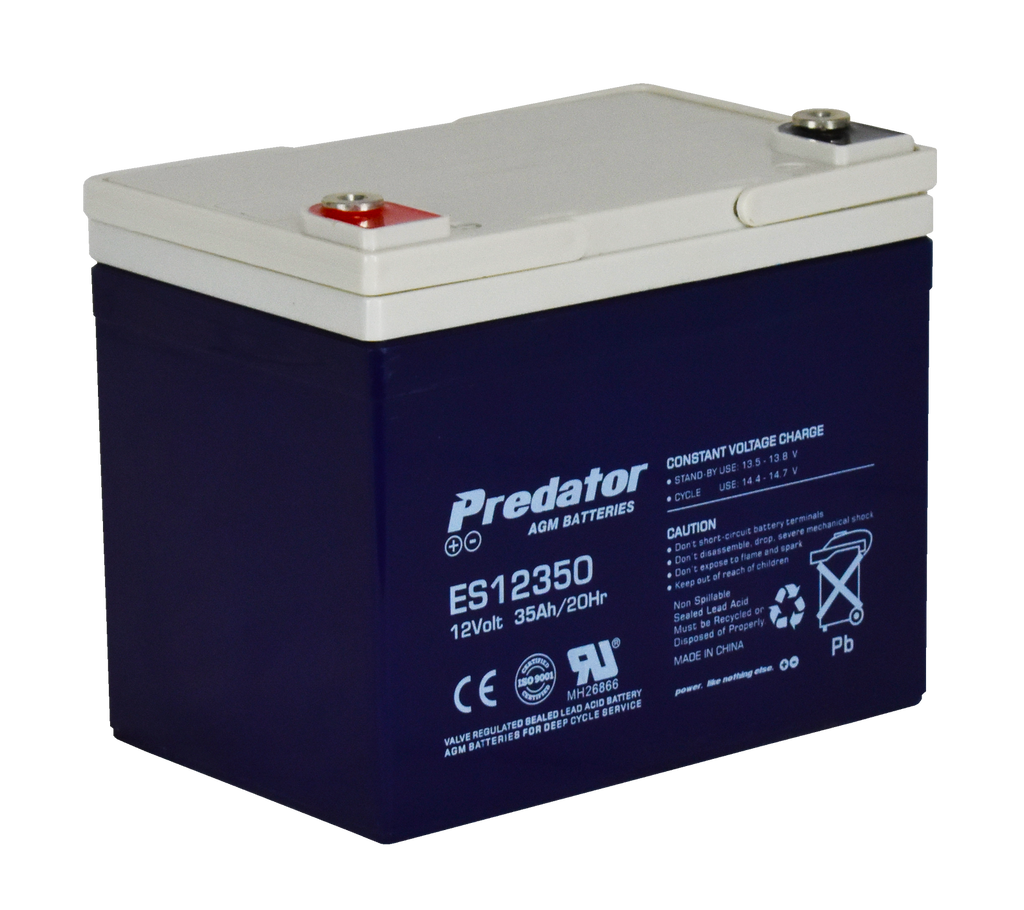 Predator ES12350 12V 35Ah AGM General Purpose