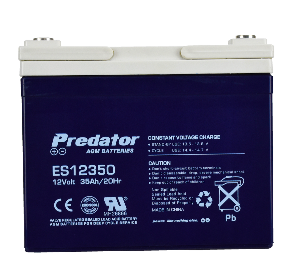 Predator ES12350 12V 35Ah AGM General Purpose