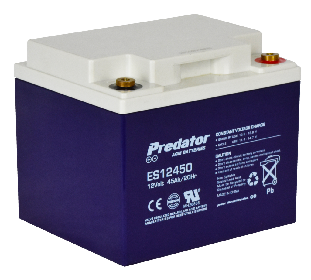 Predator ES12450 12V 45Ah AGM General Purpose
