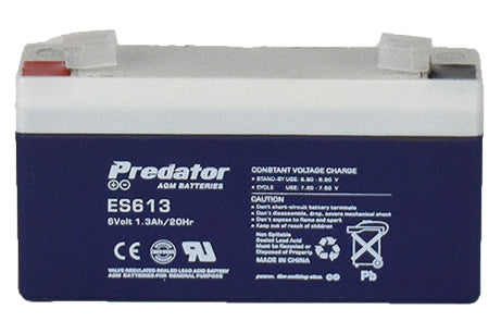 Predator ES613 6V 1.3Ah AGM General Purpose