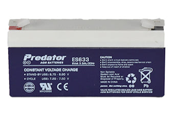 Predator ES633 6V 3.3Ah AGM General Purpose