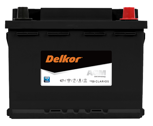 Delkor LN2 AGM Stop-Start Battery LN2560901068 DIN55H