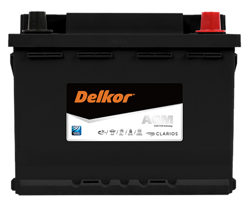 Delkor LN2 AGM Stop-Start Battery LN2560901068 DIN55H