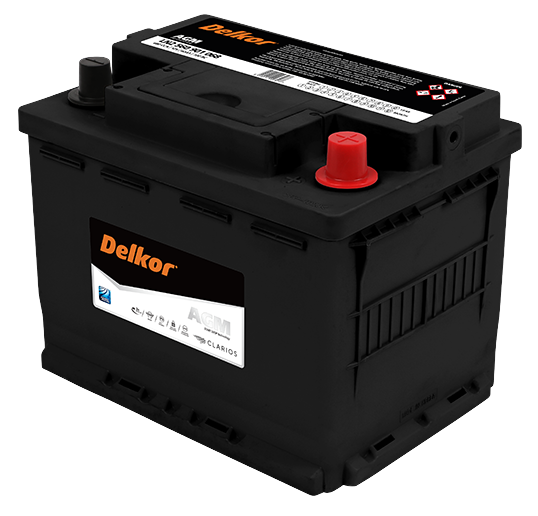 Delkor LN2 AGM Stop-Start Battery LN2560901068 DIN55H