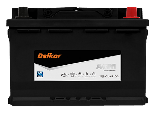 Delkor LN3 AGM Stop-Start Battery LN3570901076 DIN66H