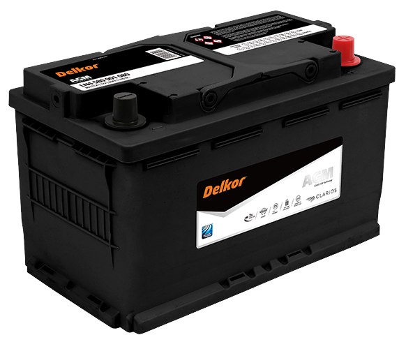 Delkor LN4 AGM Stop-Start Battery LN4580901080 DIN77H