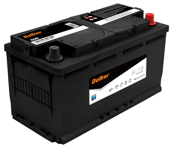 Delkor LN5 AGM Stop-Start Battery LN5595901090 DIN88H