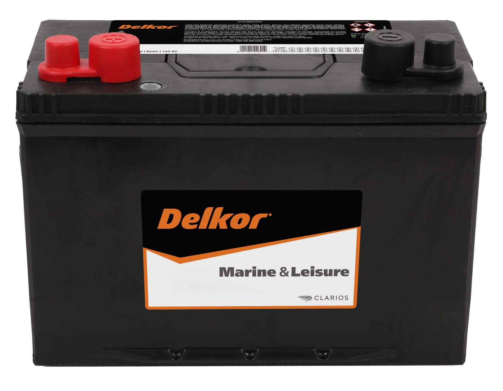 Marine battery M24 Delkor 82Ah