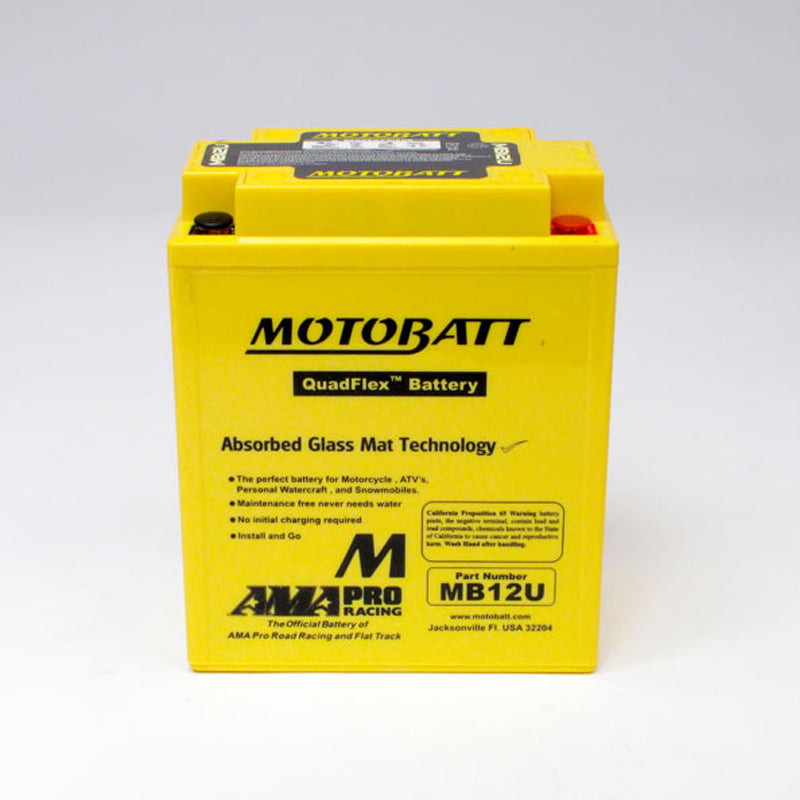 Motobatt Motorcycle Battery MB12U