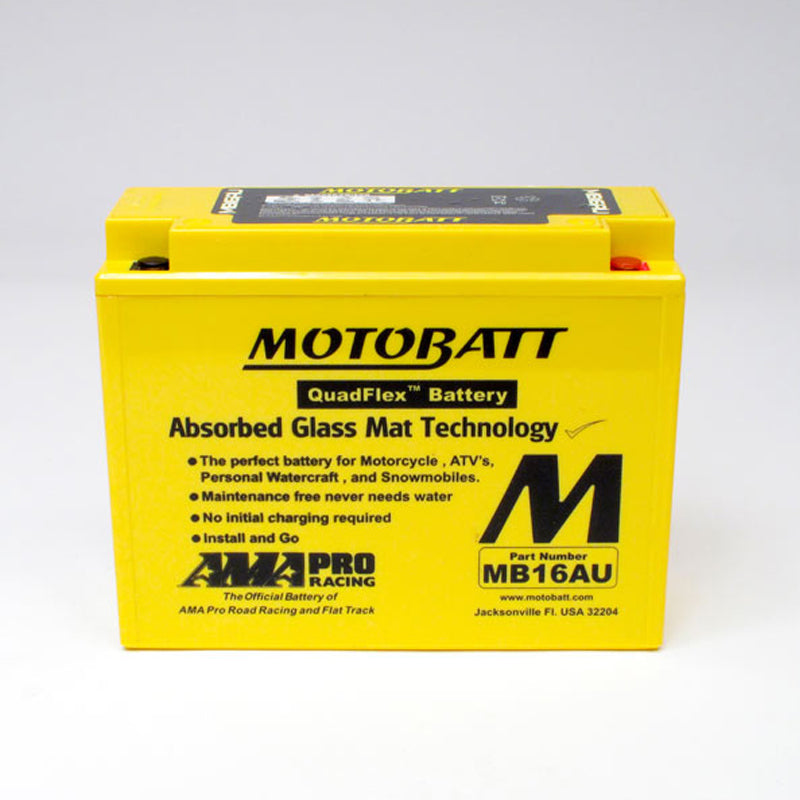 Motobatt Motorcycle Battery MB16AU