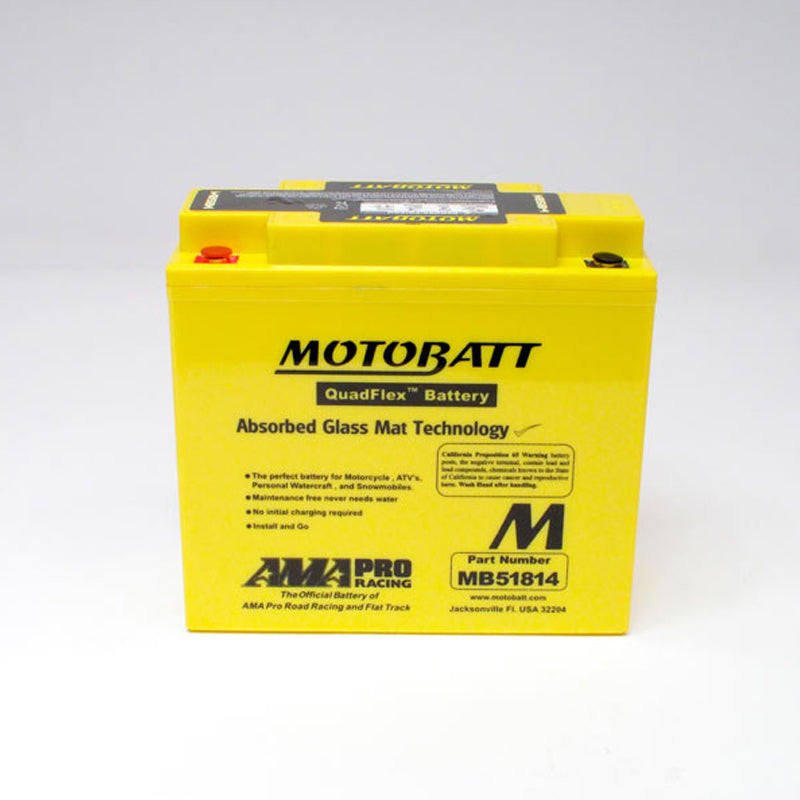 Motobatt Motorcycle Battery MB51814