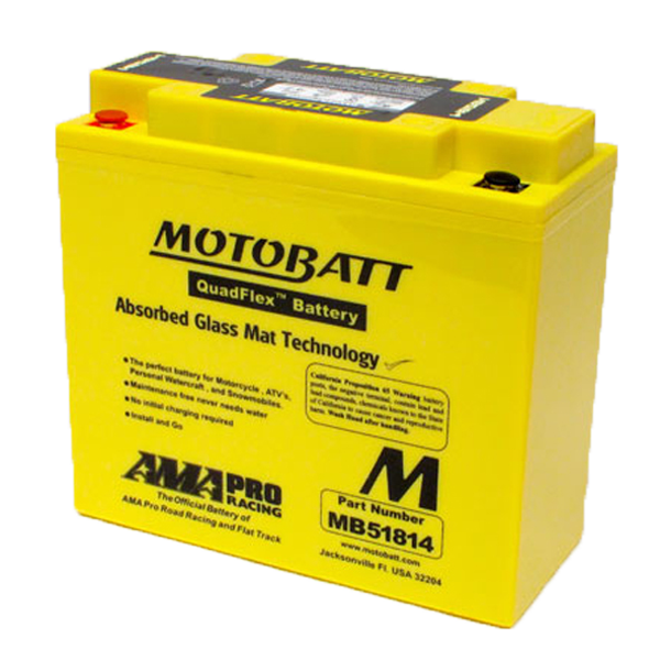 Motobatt Motorcycle Battery MB51814