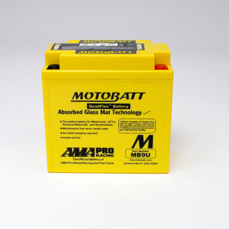 Motobatt Motorcycle Battery MB9U