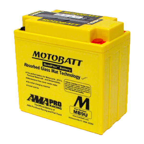 Motobatt Motorcycle Battery MB9U