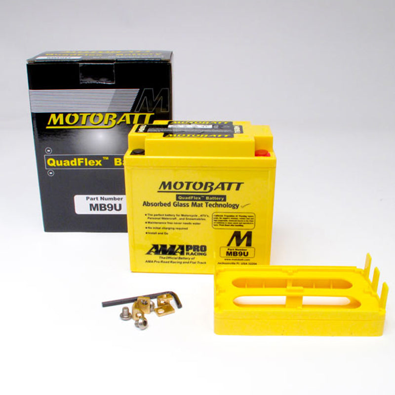 Motobatt Motorcycle Battery MB9U