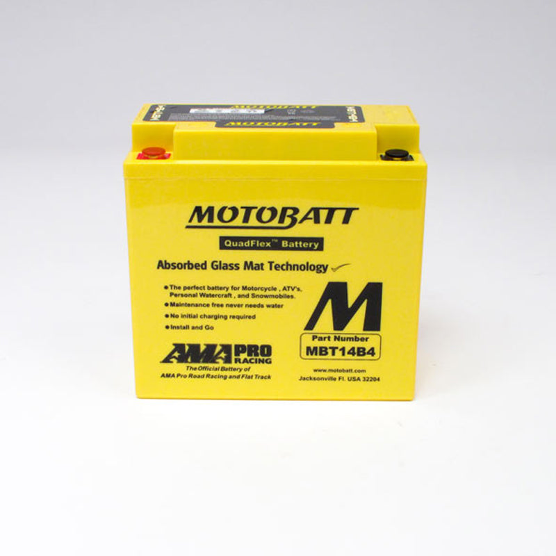 Motobatt Motorcycle Battery MBT14B4