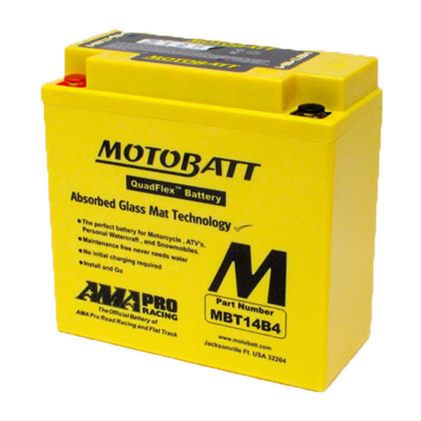 Motobatt Motorcycle Battery MBT14B4