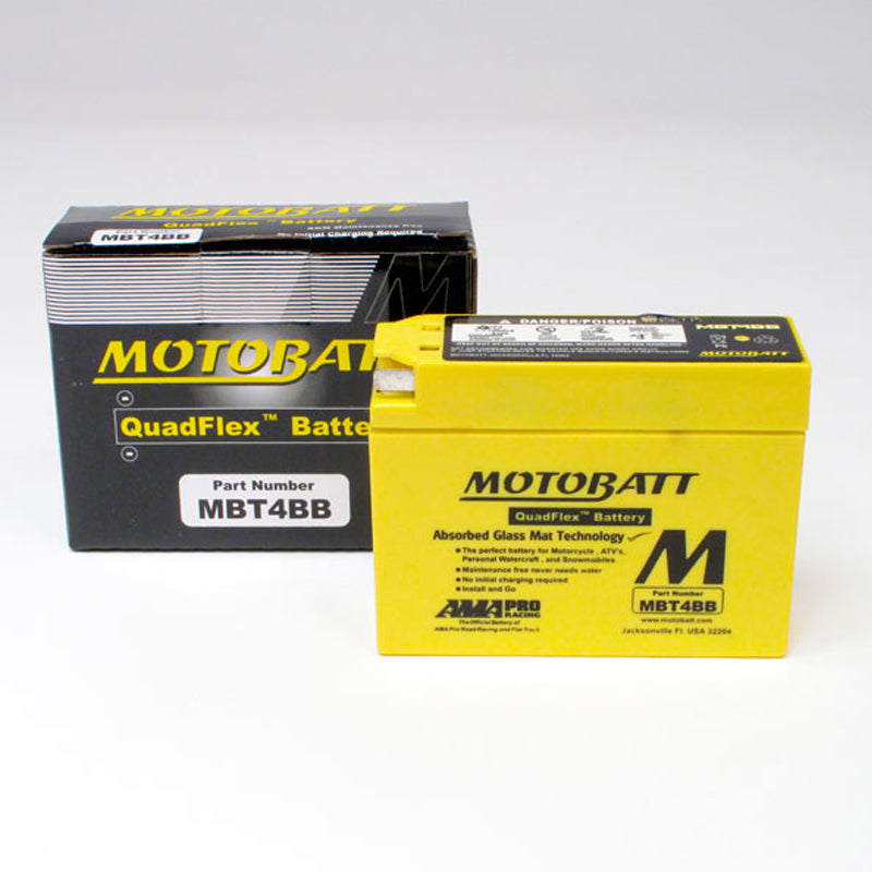 Motobatt Motorcycle Battery MBT4BB