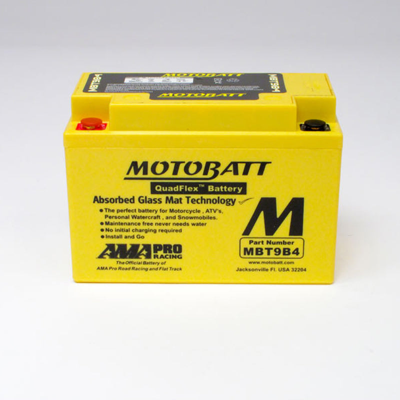 Motobatt Motorcycle Battery MBT9B4
