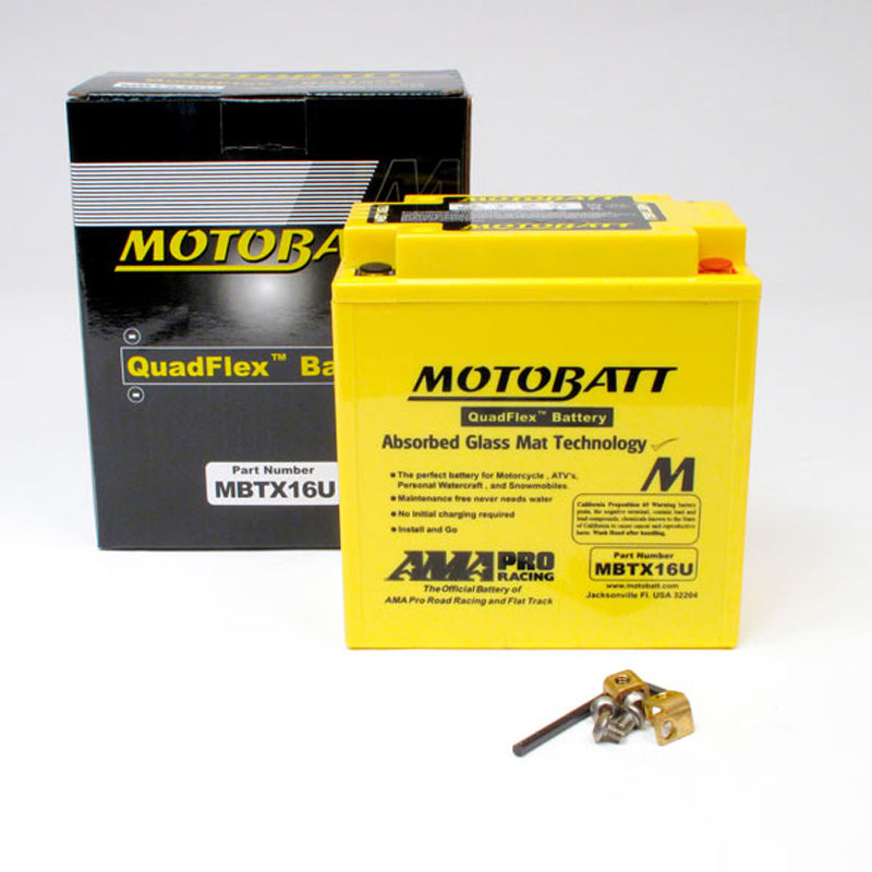 Motobatt Motorcycle Battery MBTX16U