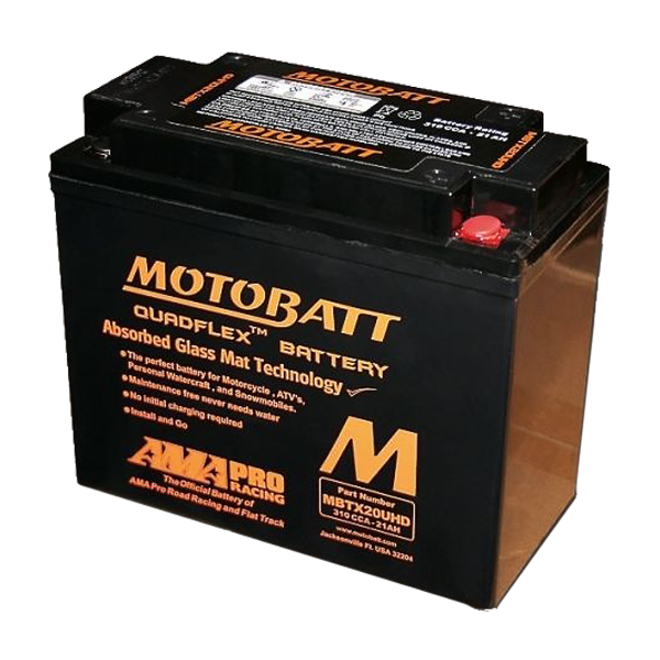 Motobatt Motorcycle Battery MBTX20UHD