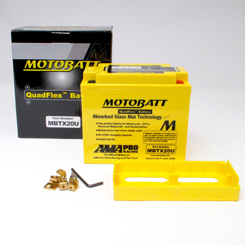 Motobatt Motorcycle Battery MBTX20U