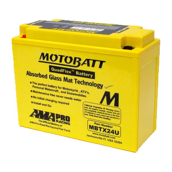Motobatt Motorcycle Battery MBTX24U